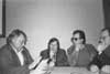 la banda con Rafael Canogar, Madrid, 1983
