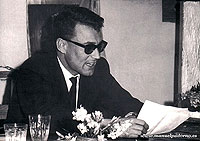 ''Publicaci&oacute;n oral'' de Manuel Padorno en la escuela Luj&aacute;n P&eacute;rez, Las Palmas, 1959.