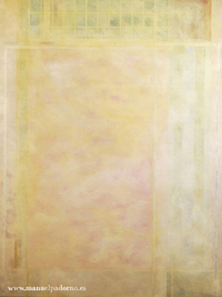N&oacute;mada urbano 60. 1980. Acr&iacute;lico sobre lienzo. 210 x 160 cm.
