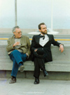 ''Homenaje a Don Domingo Rivero'', con Juan Oliva, Las Palmas, 1988.