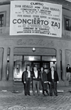 Juan Hidalgo, Manuel Padorno, Esther Ferrer y Walter Marchetti, 1986.